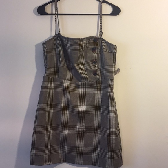 XSOLDX Urban Outfitters Danielle Plaid Mini Dress - Picture 5 of 9